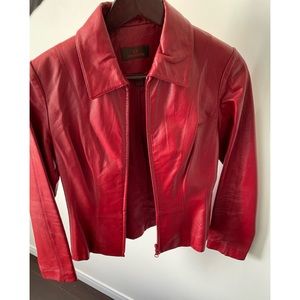 Red Danier Jacket